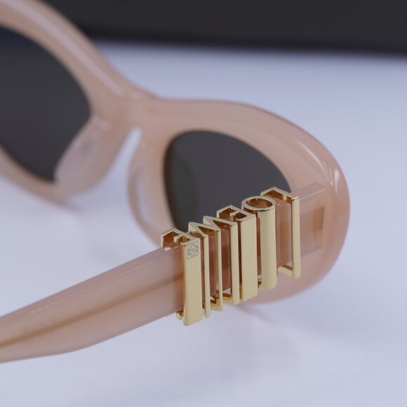 Loewe LW40156U 72E Cat Eye Sunglasses – Pink\\Brown main image 5